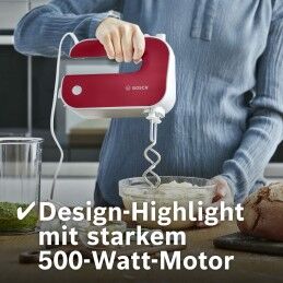 BOSCH|Batedora-Amassadora BOSCH MFQ40303 Vermelho 500 W 500W