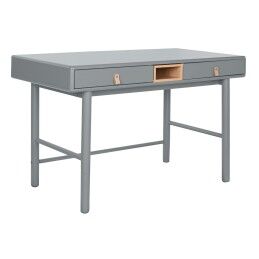 MacLean|Secretária MacLean MC-121 W Branco Preto