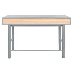 Home ESPRIT|Secretária Home ESPRIT Azul Cinzento Madeira MDF 120 x 60 x 75 cm