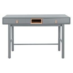 Home ESPRIT|Secretária Home ESPRIT Azul Cinzento Madeira MDF 120 x 60 x 75 cm