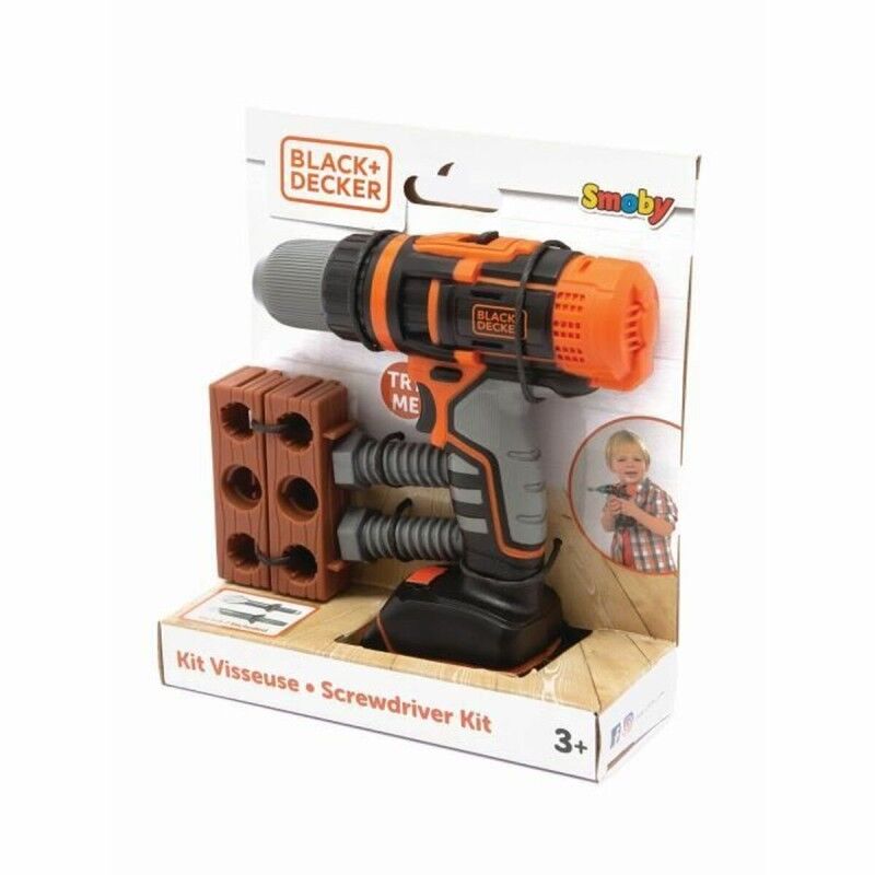 Smoby|Berbequim de brincar Smoby Black + Decker Smoby|Berbequim de brincar Smoby Black + Decker