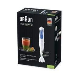Braun|Liquidificadora Braun MQ 3000 Smoothie Branco Branco/Azul 700 W