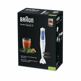 Braun|Liquidificadora Braun MQ 3000 Smoothie Branco Branco/Azul 700 W