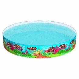 Bestway|Bestway Piscina Rígida Infantil PVC Marina 244x46 cm +3 Anos Jardim 55031