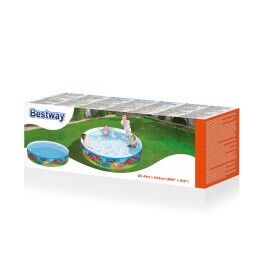 Bestway|Bestway Piscina Rígida Infantil PVC Marina 244x46 cm +3 Anos Jardim 55031