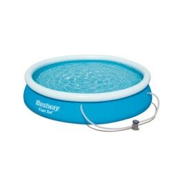 Fun&Go|Cobertura de Piscina Fun&Go Leaf Pool Azul (4 x 4 m)