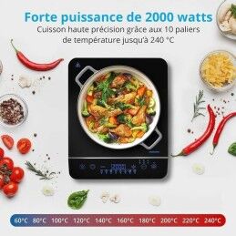 Medion|Placa Medion Preto 2000 W