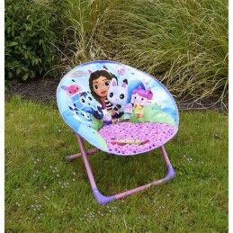 Gabby's Dollhouse|Poltrona Infantil Gabby's Dollhouse Cor de Rosa