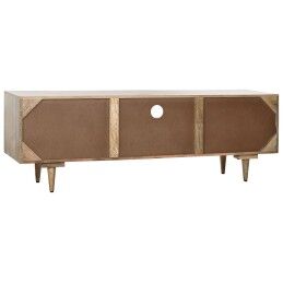 Home ESPRIT|Móvel de TV Home ESPRIT Branco Madeira de mangueira 160 x 41 x 55 cm