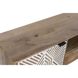 Home ESPRIT|Móvel de TV Home ESPRIT Branco Madeira de mangueira 160 x 41 x 55 cm