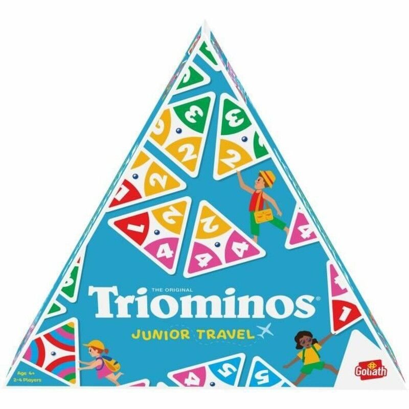 Goliath|Jogo de Mesa Goliath Triominos junior travel Goliath|Jogo de Mesa Goliath Triominos junior travel