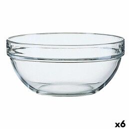 Luminarc|Saladeira Luminarc Transparente Vidro (23 x 11 cm) (6 Unidades)