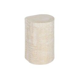 Home ESPRIT|Mesa de apoio Home ESPRIT Preto Natural Cristal Abeto 46 x 46 x 55,5 cm