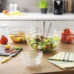 Luminarc|Saladeira Luminarc Transparente Vidro (23 x 11 cm) (6 Unidades)