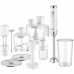 N'oveen|Batedora de Copo N'oveen SB1100 Branco 300 W 600 ml