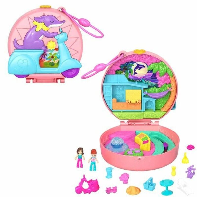 Polly Pocket|Nenuco com Acessórios Polly Pocket Moped Adventure Polly Pocket|Nenuco com Acessórios Polly Pocket Moped Adventure