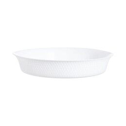 Luminarc|Recipiente de Cozinha Luminarc Smart Cuisine Redonda Branco Vidro Ø 28 cm (6 Unidades)