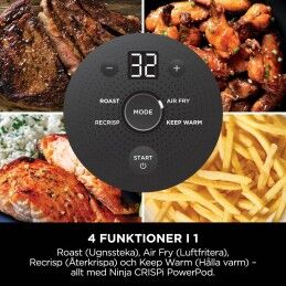 NINJA|Fritadeira de Ar NINJA Cinzento 1700 W 3,8 L