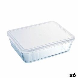 Quttin|Frasco Quttin Bamboo Vidro de Borosilicato Silicone 1,25 L 10,2 x 22,8 cm (12 Unidades) (9,5 x 21 cm)