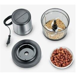 Severin|Conjunto de Varinha Mágica Severin KM 3867 Preto Prateado Plástico 400 W 1 L