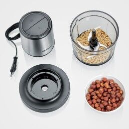 Severin|Conjunto de Varinha Mágica Severin KM 3867 Preto Prateado Plástico 400 W 1 L