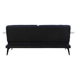 DKD Home Decor|Sofá-cama DKD Home Decor Azul Castanho Preto Metal Moderno Urbana 203 x 87 x 81 cm