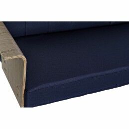 DKD Home Decor|Sofá-cama DKD Home Decor Azul Castanho Preto Metal Moderno Urbana 203 x 87 x 81 cm