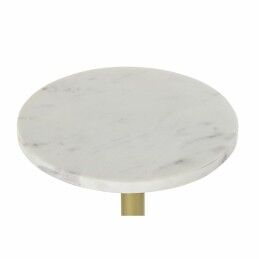 DKD Home Decor|Mesa de apoio DKD Home Decor Dourado Metal Mármore 27 x 27 x 62 cm