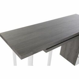 DKD Home Decor|Secretária DKD Home Decor Natural Cinzento Metal MDF (150 x 120 x 75 cm)