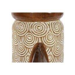 DKD Home Decor|Mesa de apoio DKD Home Decor Natural Branco Madeira de albasia (29 x 29 x 49 cm) (30 x 30 x 50 cm)