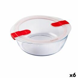 Quttin|Lancheira Hermética Quttin Retangular 1,5 L 23 x 17,5 x 7,6 cm (6 Unidades)