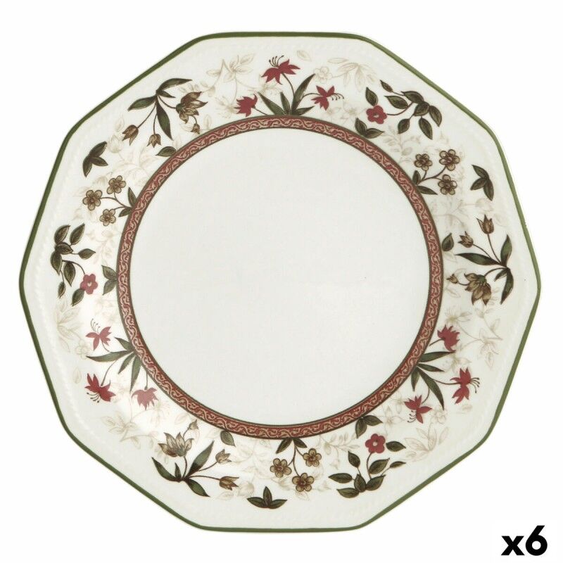 Queen´s|Prato para Sobremesas Queen´s By Churchill Assam Floral Cerâmica servies Ø 20,5 cm (6 Unidades) Queen´s|Prato para Sobremesas Queen´s By Churchill Assam Floral Cerâmica servies Ø 20,5 cm (6 Unidades)