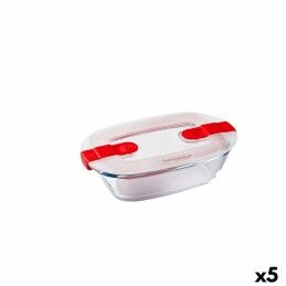 Bidasoa|Lancheira Hermética Bidasoa Theo 17 x 13 x 6 cm 550 ml Prateado Metal (6 Unidades)