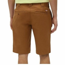 Calções de Desporto Dickies Slim Fit Rec Castanho Marrom claro