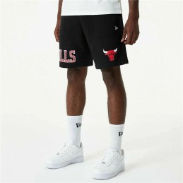 Calções de Desporto New Era NBA Chicago Bulls Preto