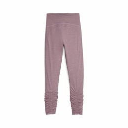 Leggings de Desporto de Mulher Puma Studio Foundation 7 Cor de Rosa