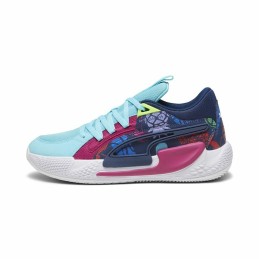 Sapatilhas de Basquetebol para Adultos Puma Court Rider Chaos Azul Claro