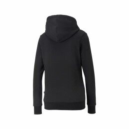Puma|Polar com Capuz Mulher Puma Metallics Spark Preto
