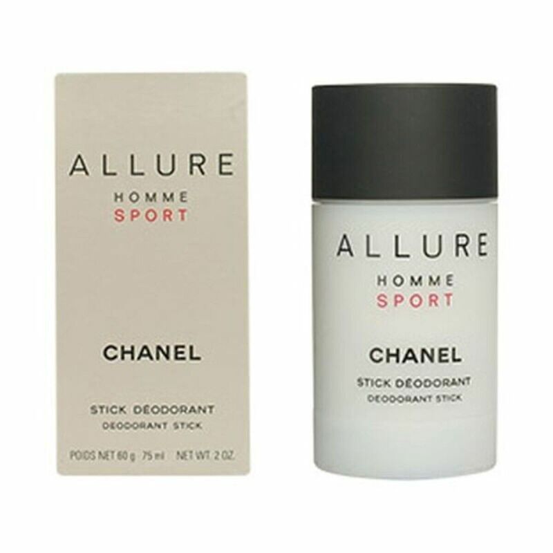 Chanel|Desodorizante em Stick Allure Homme Sport Chanel 1CC7201 (75 g) 75 g Chanel|Desodorizante em Stick Allure Homme Sport Chanel 1CC7201 (75 g) 75 g