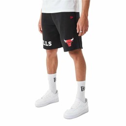 Calções de Desporto para Homem New Era NBA Chicago Bulls Preto