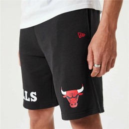 Calções de Desporto para Homem New Era NBA Chicago Bulls Preto