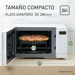 Panasonic|Microondas com Grill Panasonic NNK35NWMEPG Branco 900 W 24 L