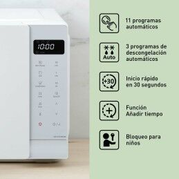 Panasonic|Microondas com Grill Panasonic NNK35NWMEPG Branco 900 W 24 L