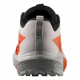 Sapatilhas de Running para Adultos Salomon Sense Ride 5 Branco Vermelho Montanha