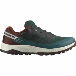 Sapatilhas de Running para Adultos Salomon Outrise Castanho-avermelhado Verde-escuro GORE-TEX Montanha