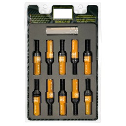 Kit de parafusos OMP OMPS09971410 28 mm Laranja M14 x 1,25