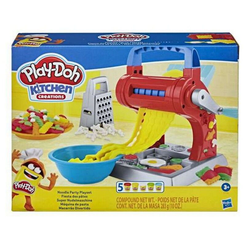 Hasbro|Jogo de Plasticina Playdoh Noodle Party Hasbro E77765L00 Multicolor (5 Peças)