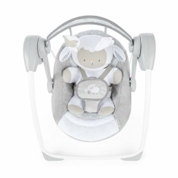 Rede para Bebé Ingenuity Cuddle Lamb Compacto Cinzento