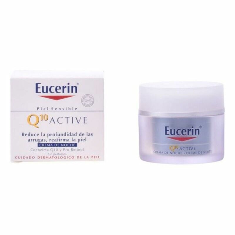 Eucerin|Creme Antirrugas de Noite Q10 Active Eucerin 50 ml Eucerin|Creme Antirrugas de Noite Q10 Active Eucerin 50 ml