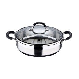 BRA|Caçarola BRA A340353 (20 cm) Aço inoxidável Aço 25 L 2 L Aço inoxidável 18/10